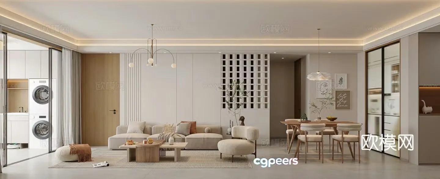 Wasabi Wind Restaurant 3D Model