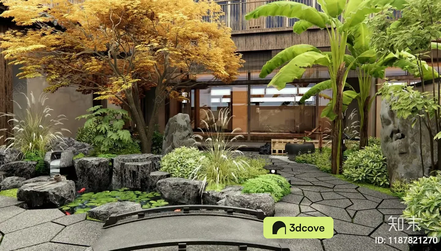 A Japanese-Style Garden