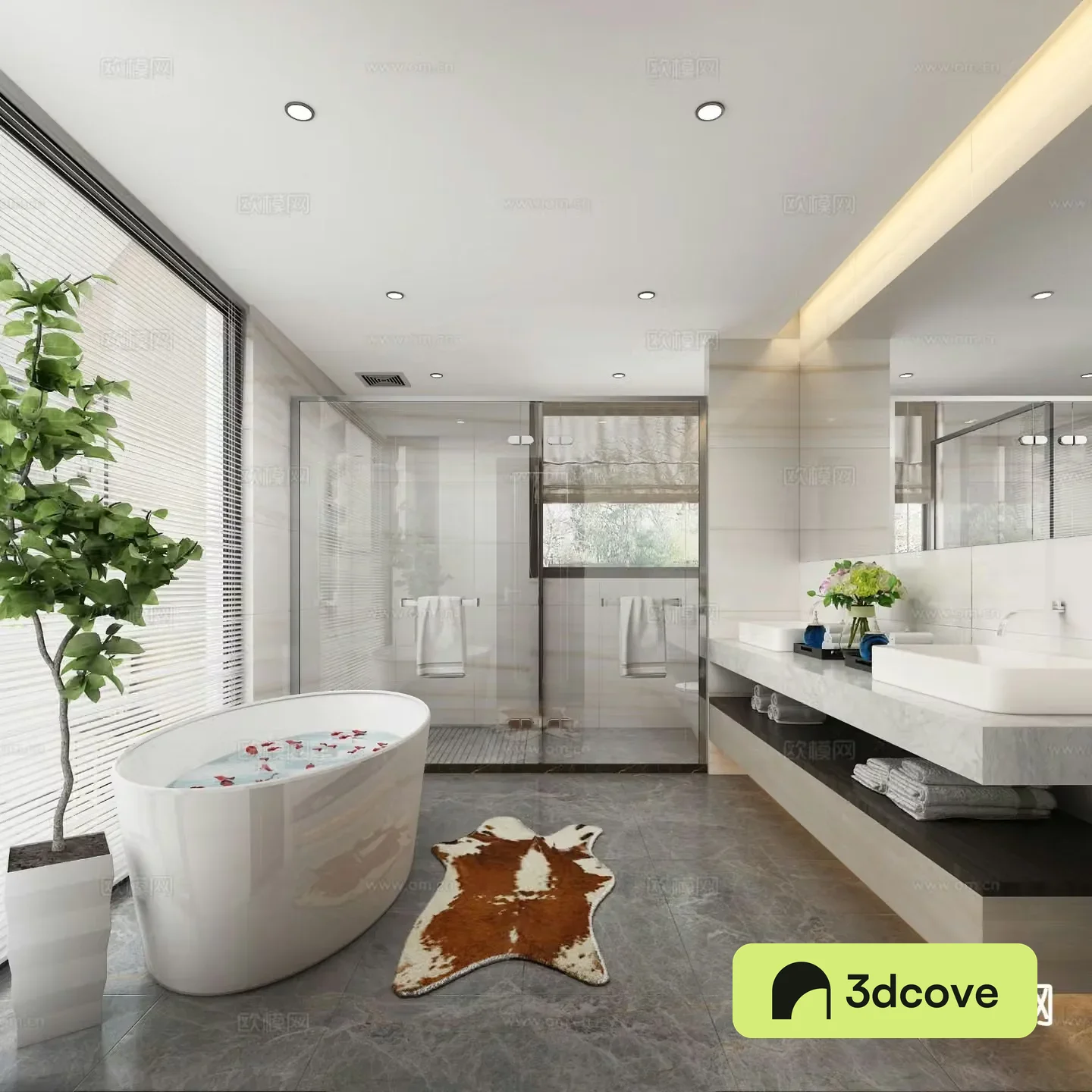 Modern bathroom