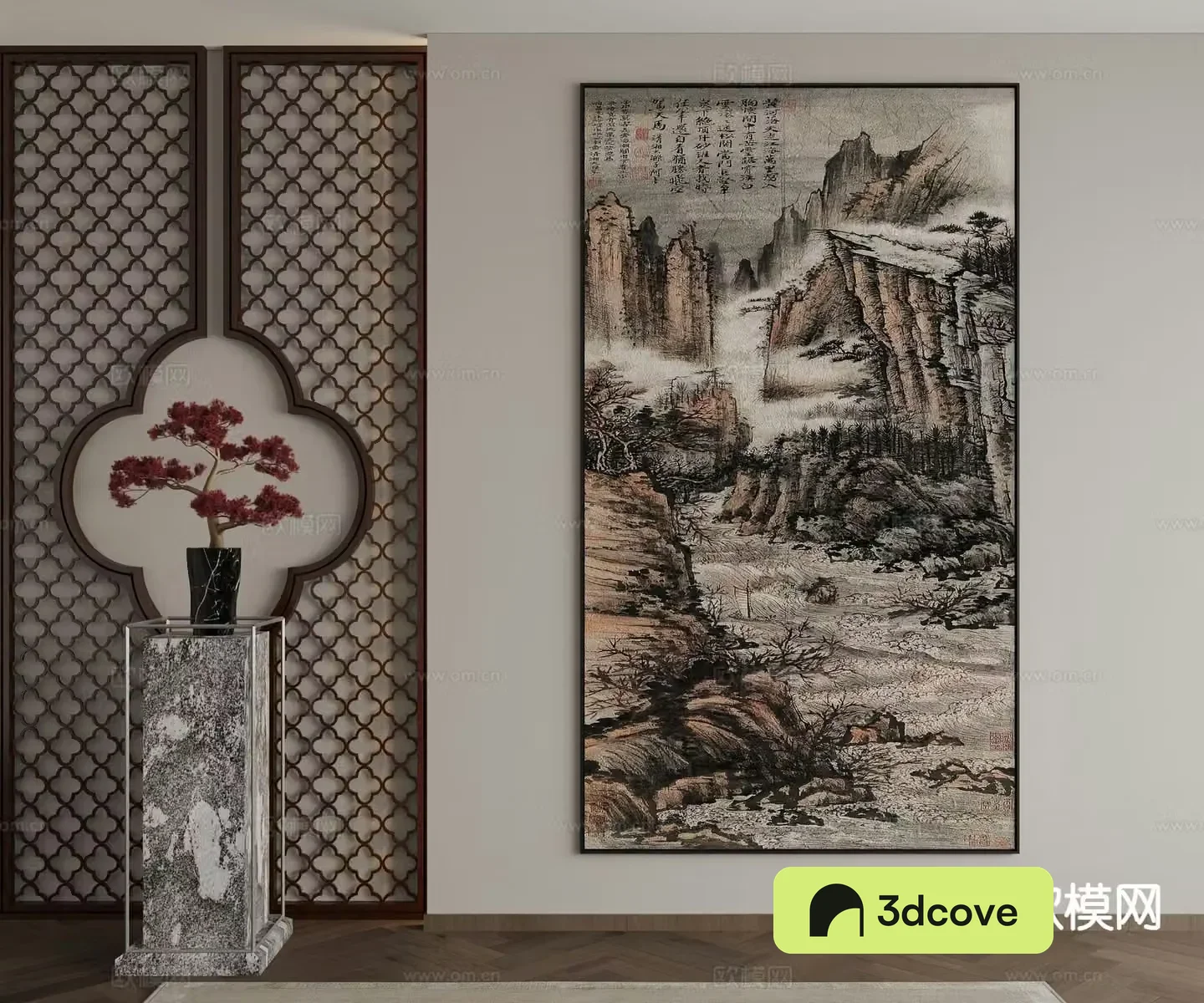 New Chinese style ink painting decorative painting