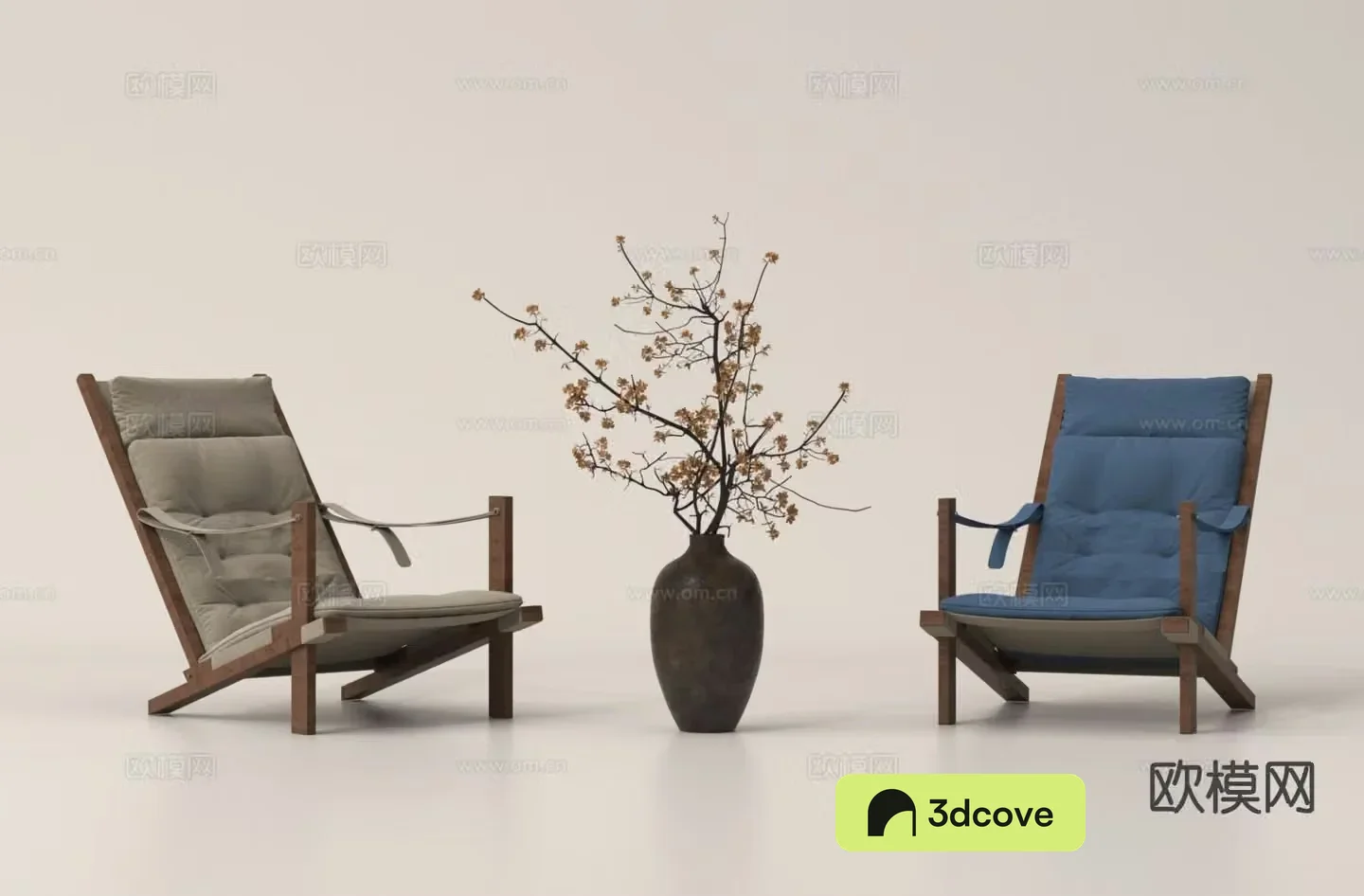 Modern armchair fabric chair leisure chair