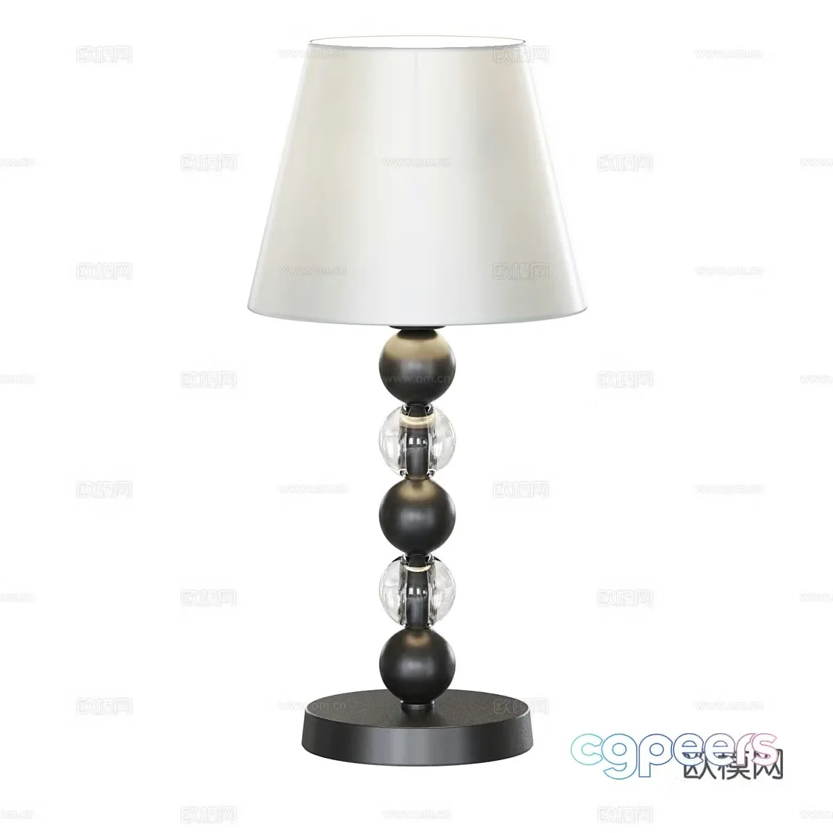 Modern simple desk lamp Table lamp Simple desk lamp Study desk lamp Lamp 3D model