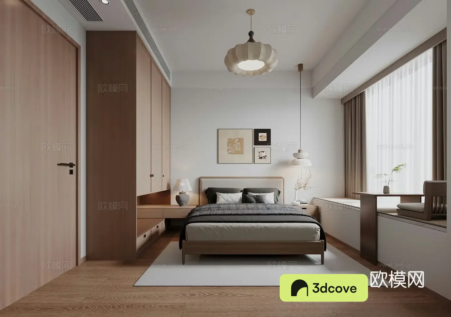 New Chinese bedroom