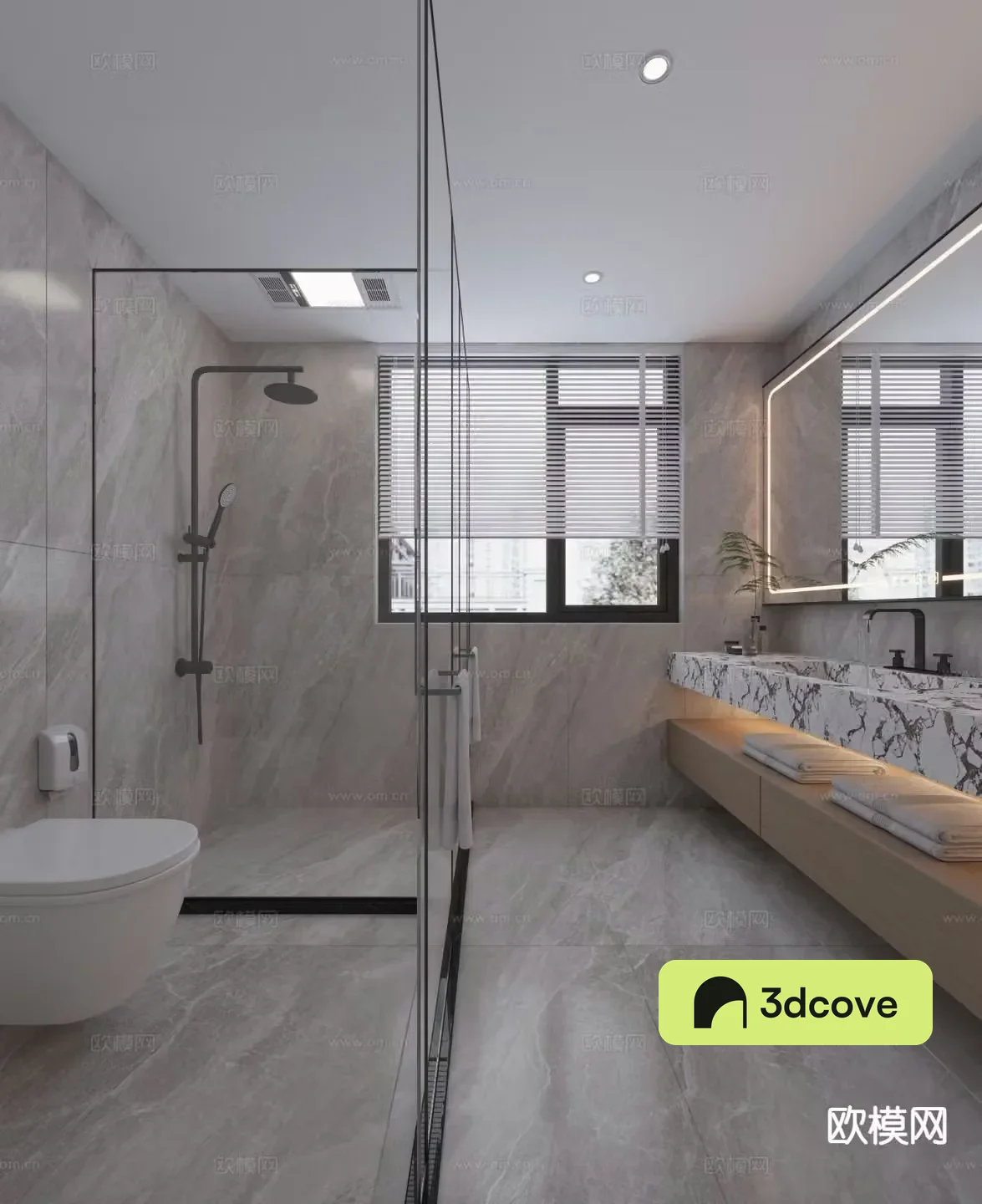 Modern bathroom
