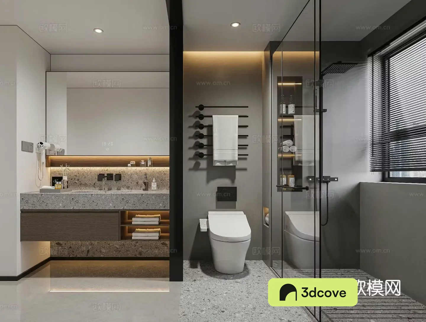 Modern bathroom