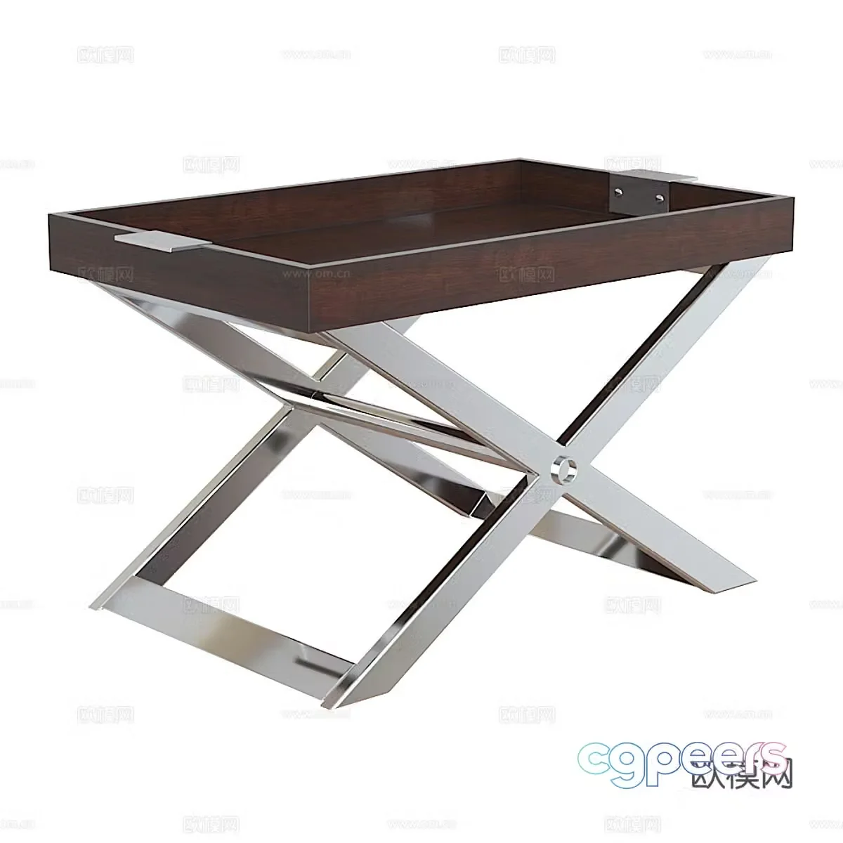 Ralph Lauren Pierce Tray Table 3D Model