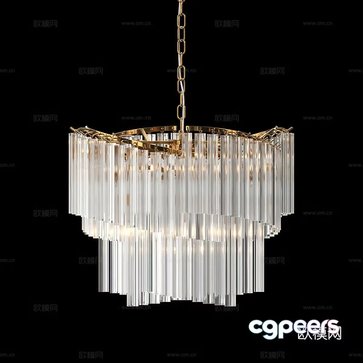 Modern simple chandeliers light luxury chandeliers dining chandeliers living room chandeliers lamps 3D model