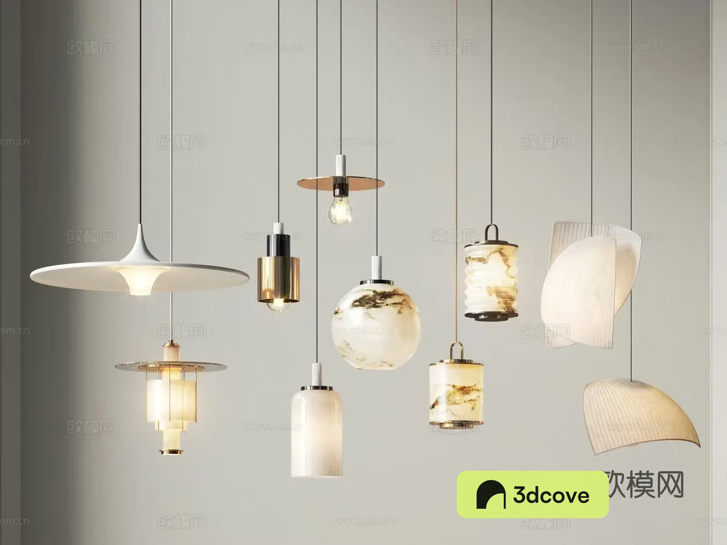 New Chinese style Song Xiao Chandelier Bedside Chandelier Restaurant Chandelier Metal Chandelier