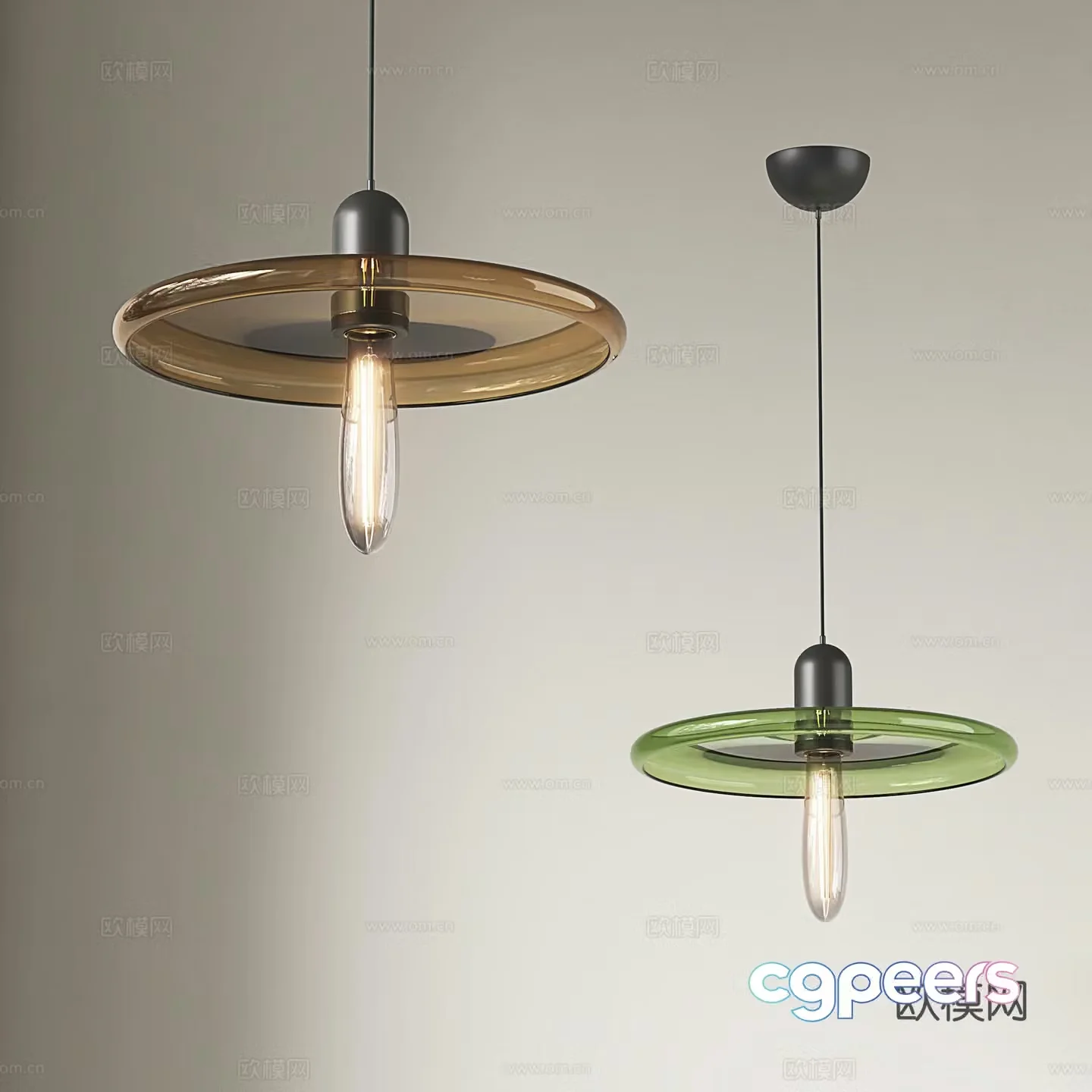 Modern Chandelier Small Chandelier Glass Chandelier 3D Model