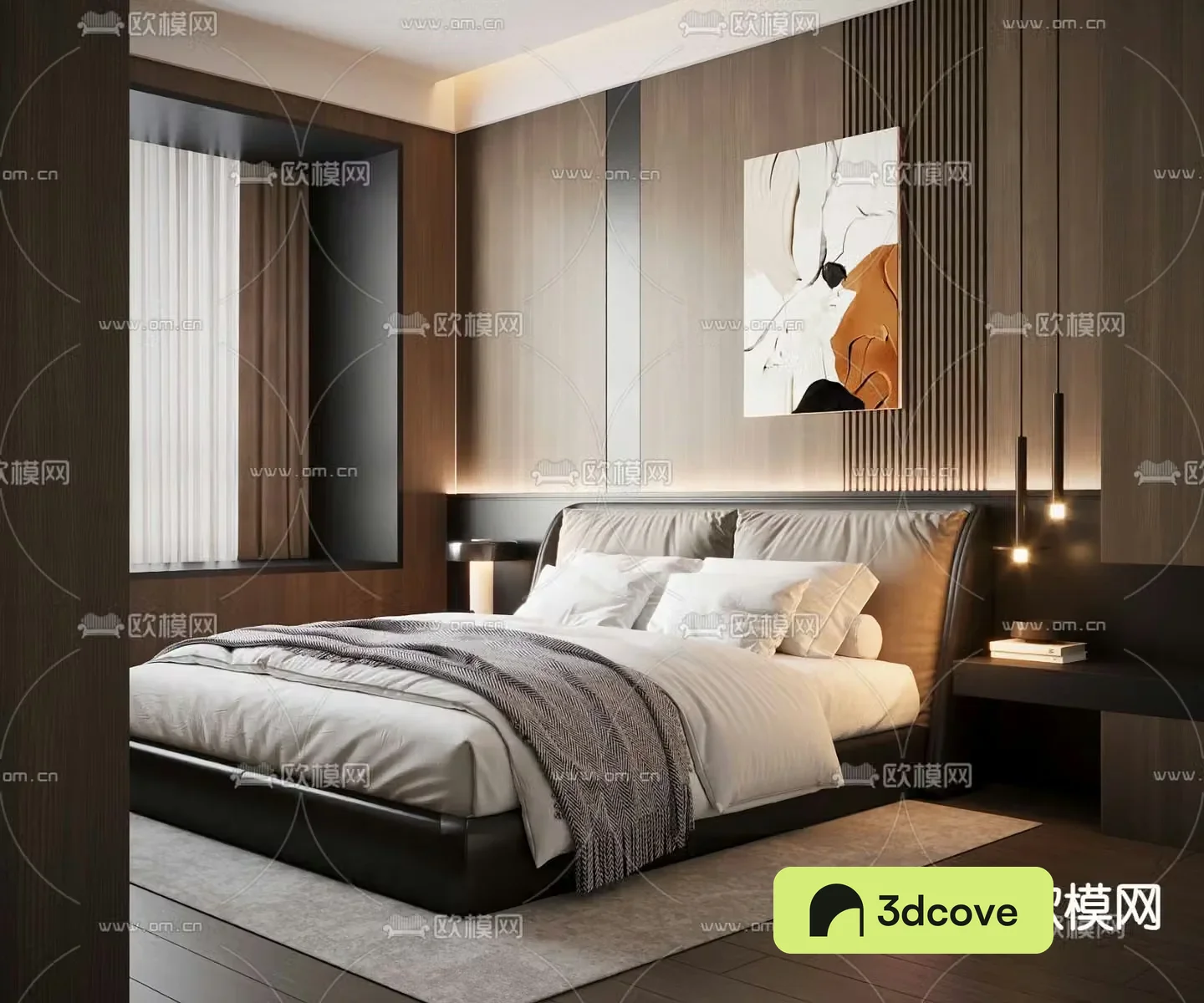 Italian double bed