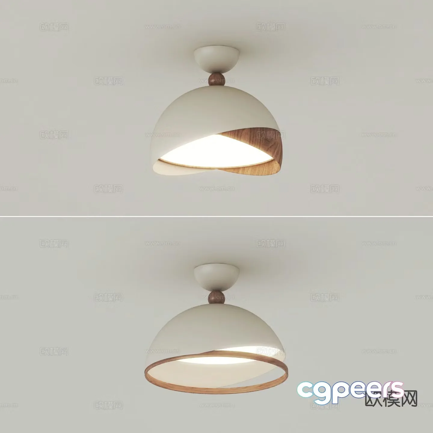Modern ceiling lamp 3d model