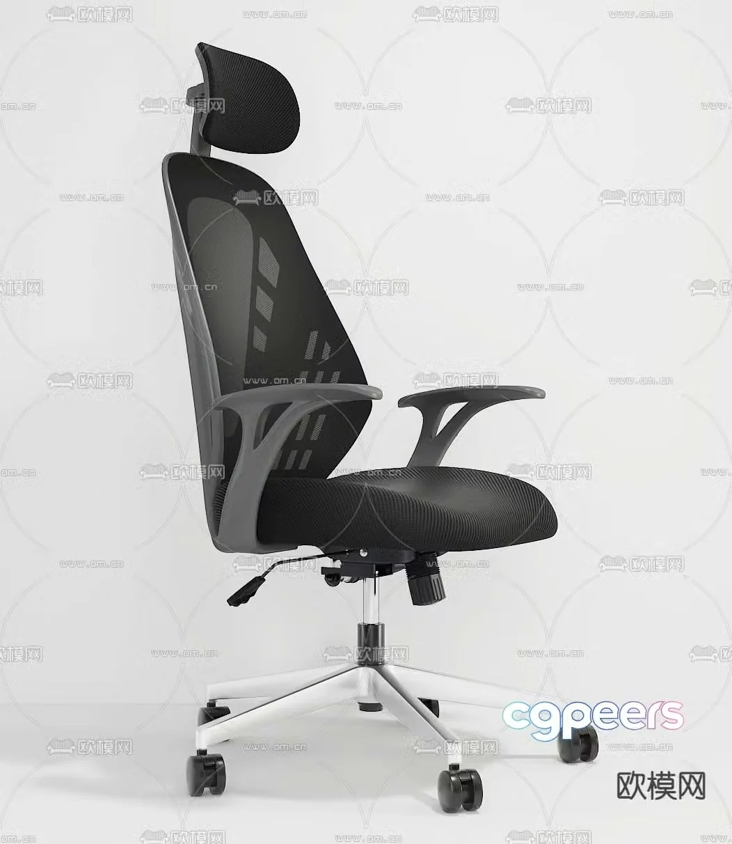Office chair computer chair 3d model