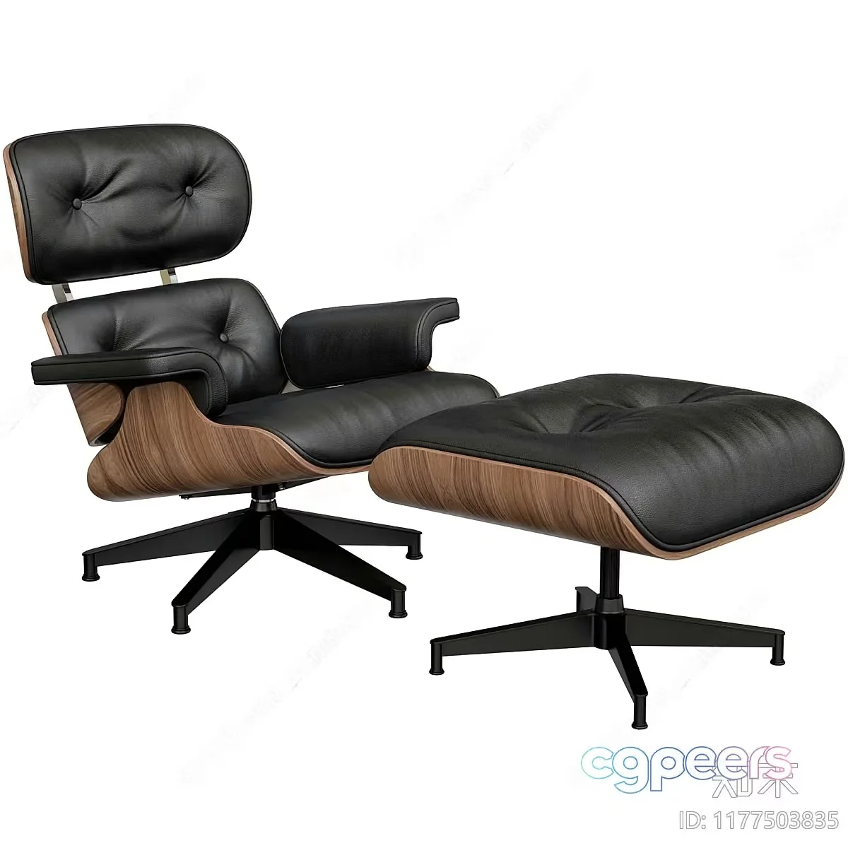 Modern Lounge Chair 3D Model – 4837 – VRAY Render