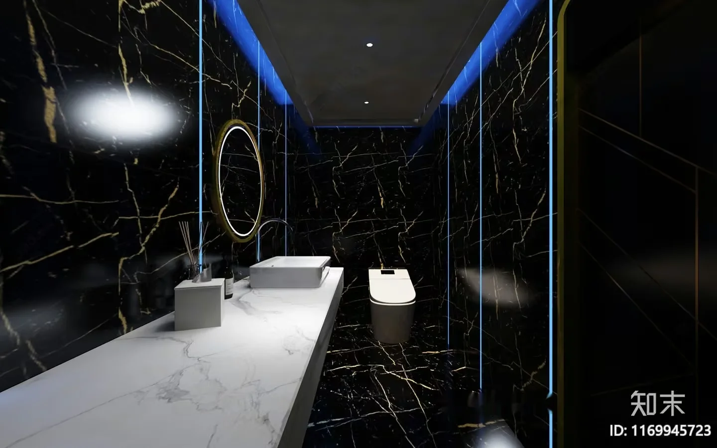Modern Bathroom 3D Model – 10795 – VRAY Render