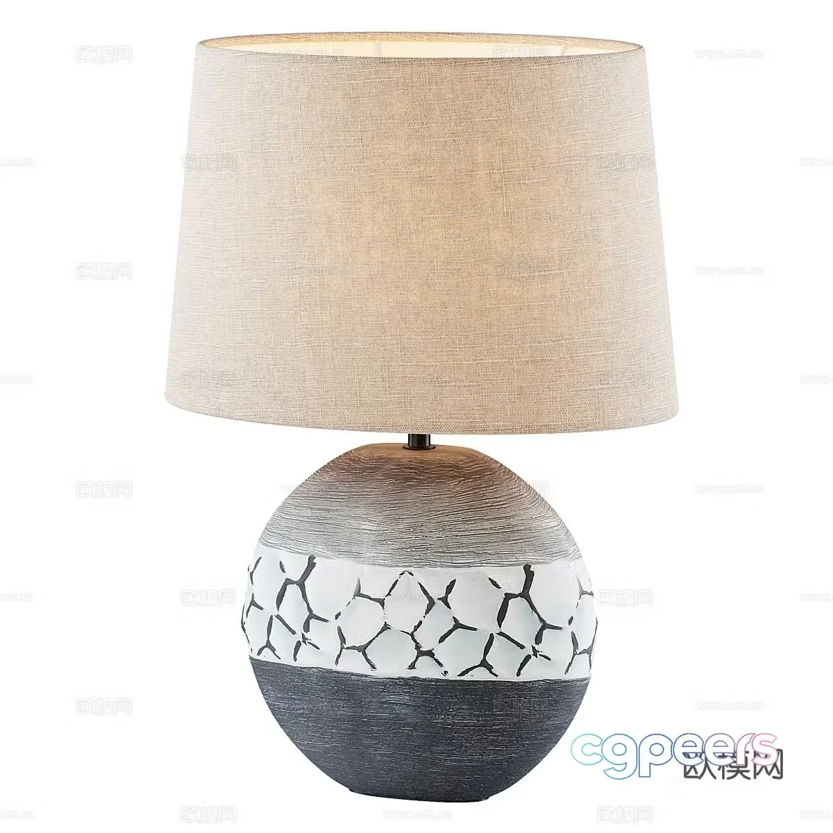 Modern simple desk lamp Table lamp Simple desk lamp Study desk lamp Lamp 3D model