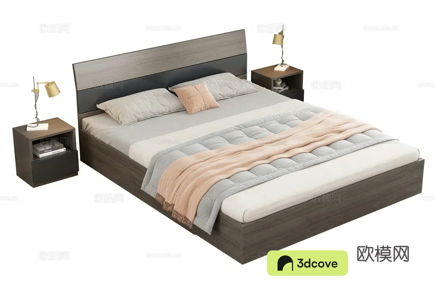 Nordic double bed