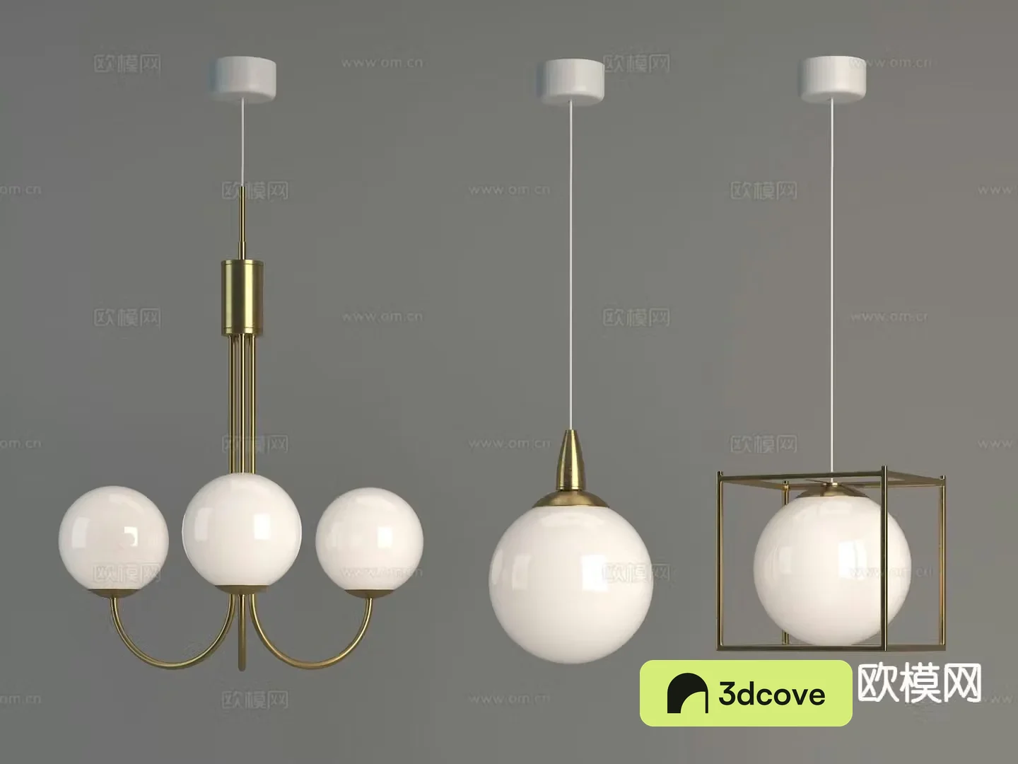 Nordic spherical chandelier