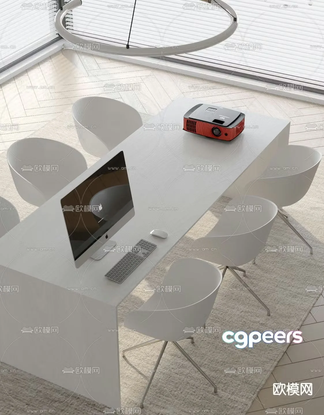 conference table conference table 3d model