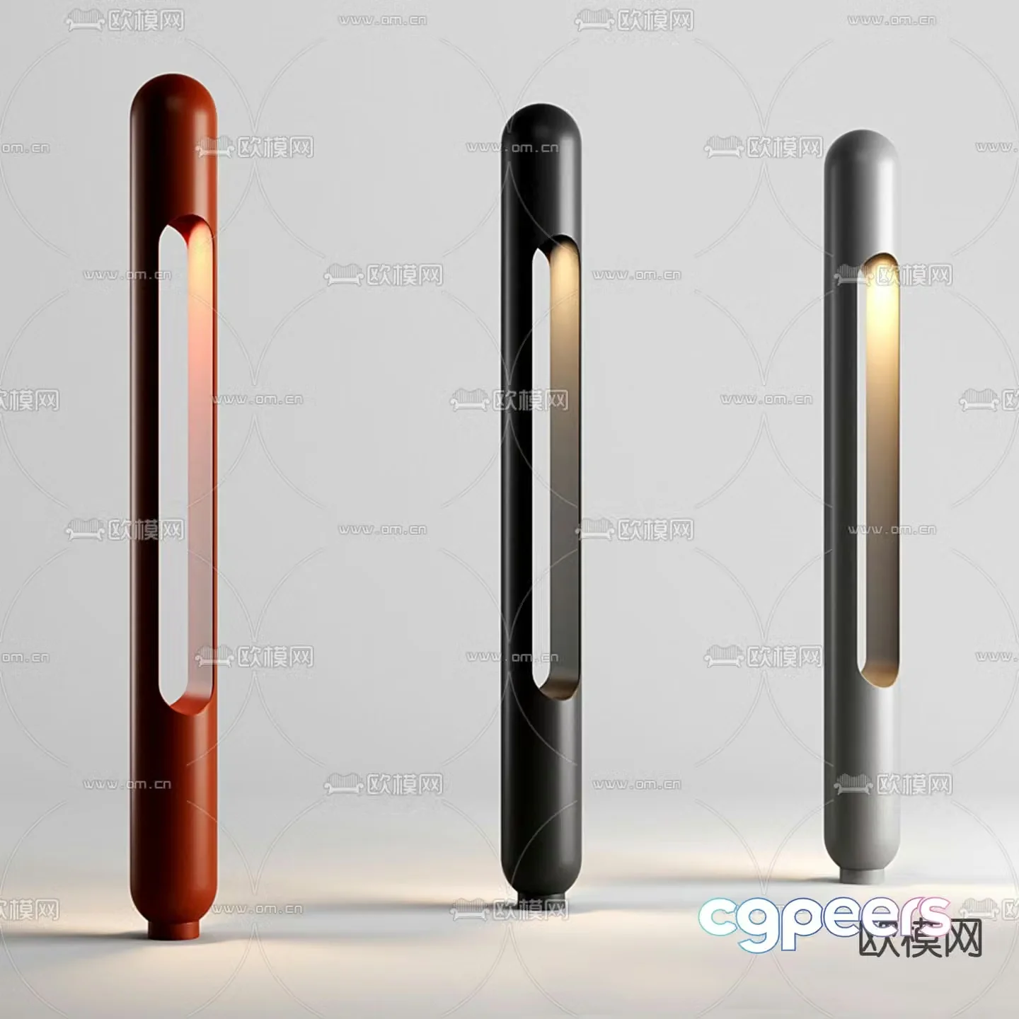 B&B Italia floor lamp 3d model