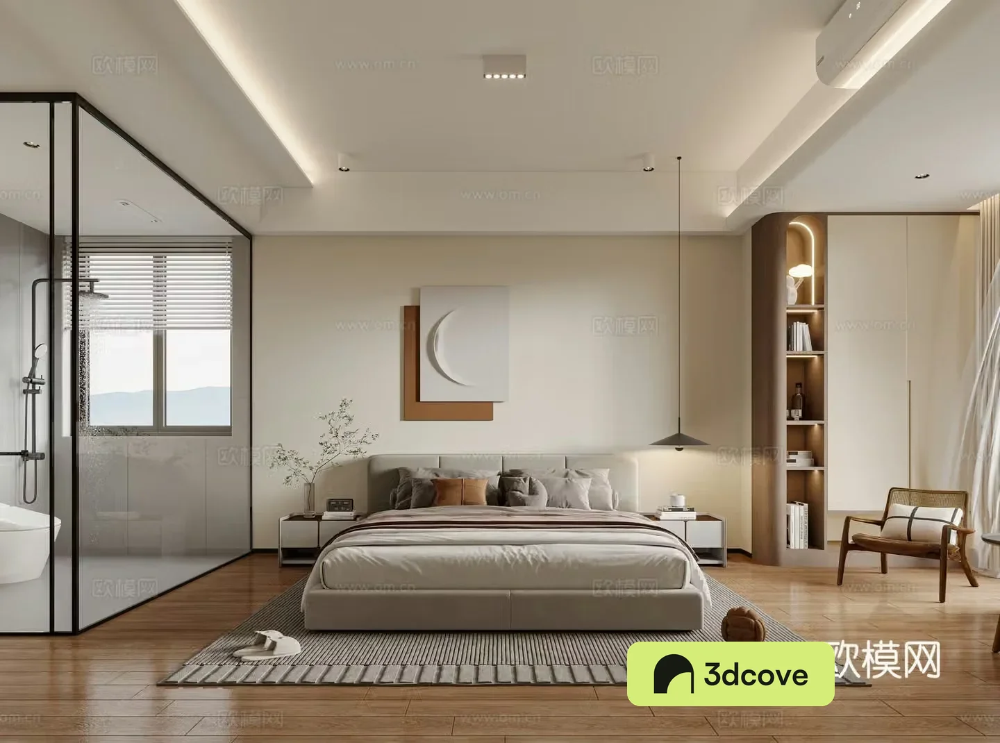 Modern hotel private room