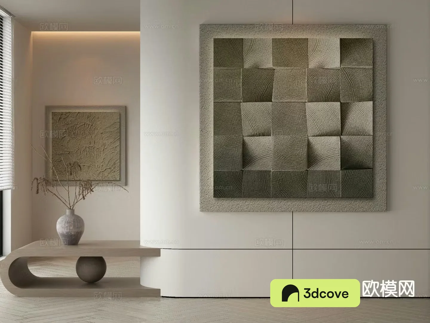 Modern decorative painting three-dimensional painting