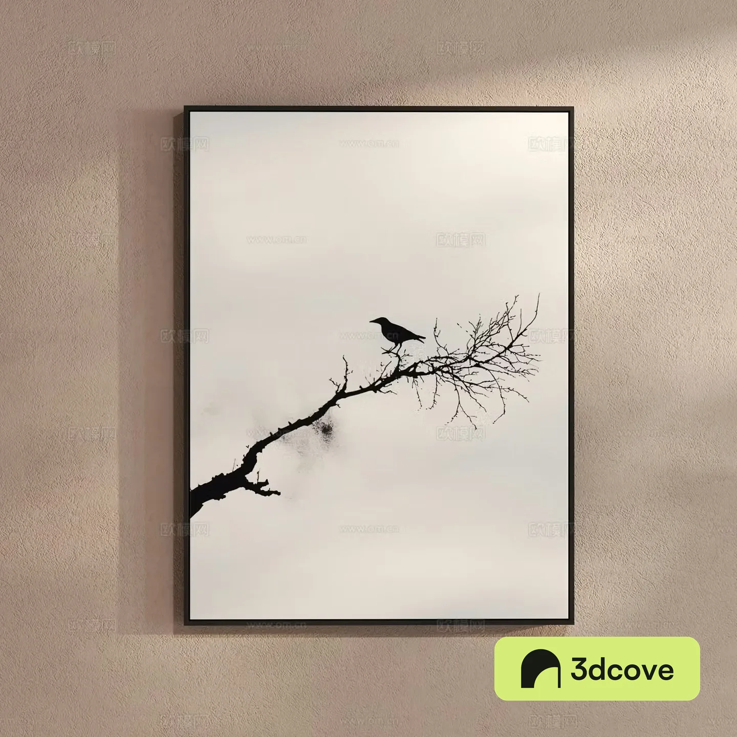 New Chinese style ink hanging painting decorative painting
