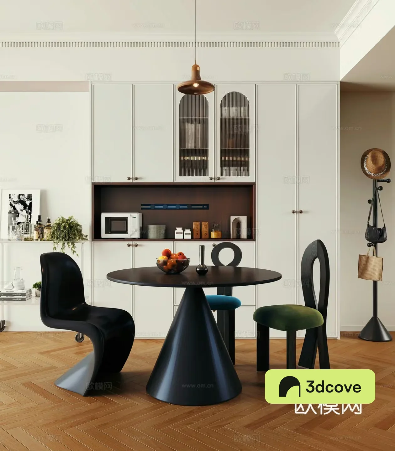 French dining table and chairs