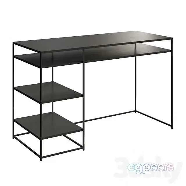 3ds Max Free – La Redoute Metal Writing Desk Hiba