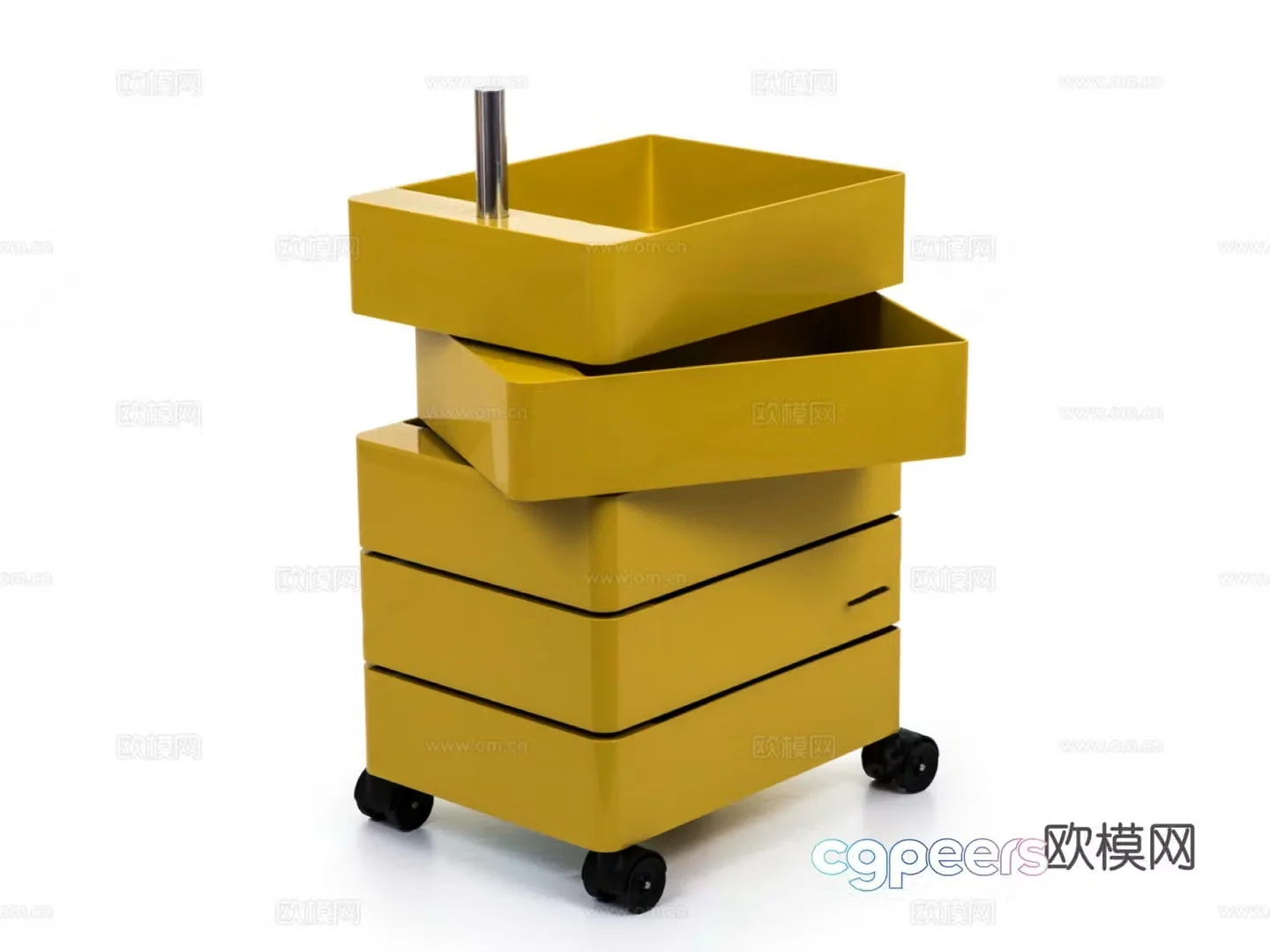 Modern medieval bedside table magis rotary bedside table ginger bedside table Bauhaus 3d model