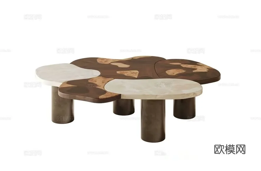Modern Coffee Table 3D Model – 11306 – CORONA Render