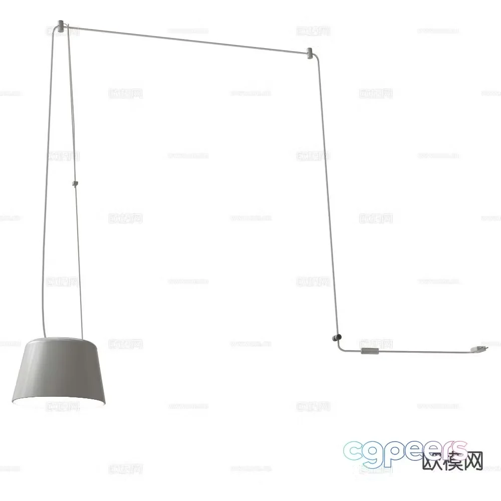 Ole creative chandelier art chandelier 3d model