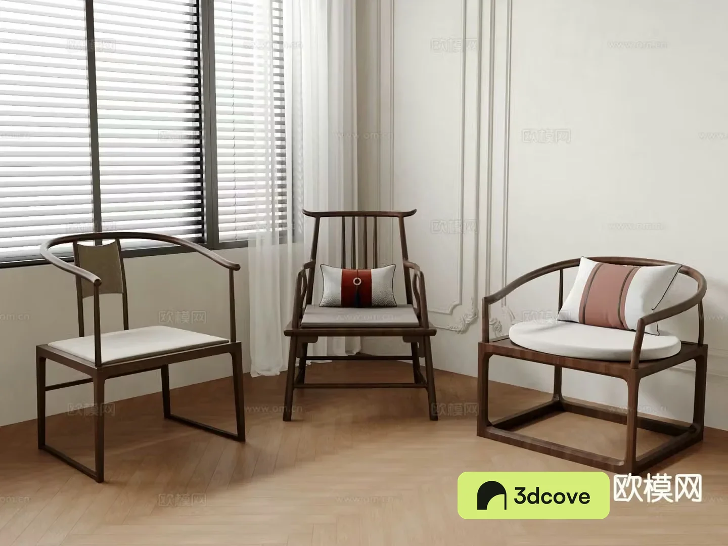 Chinese style chair Taishi chair armchair