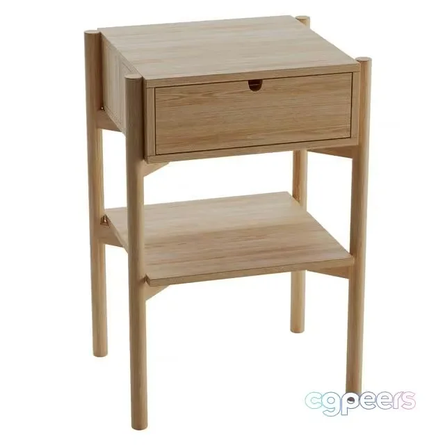 3ds Max Free – JYSK DALBY BEDSIDE TABLE