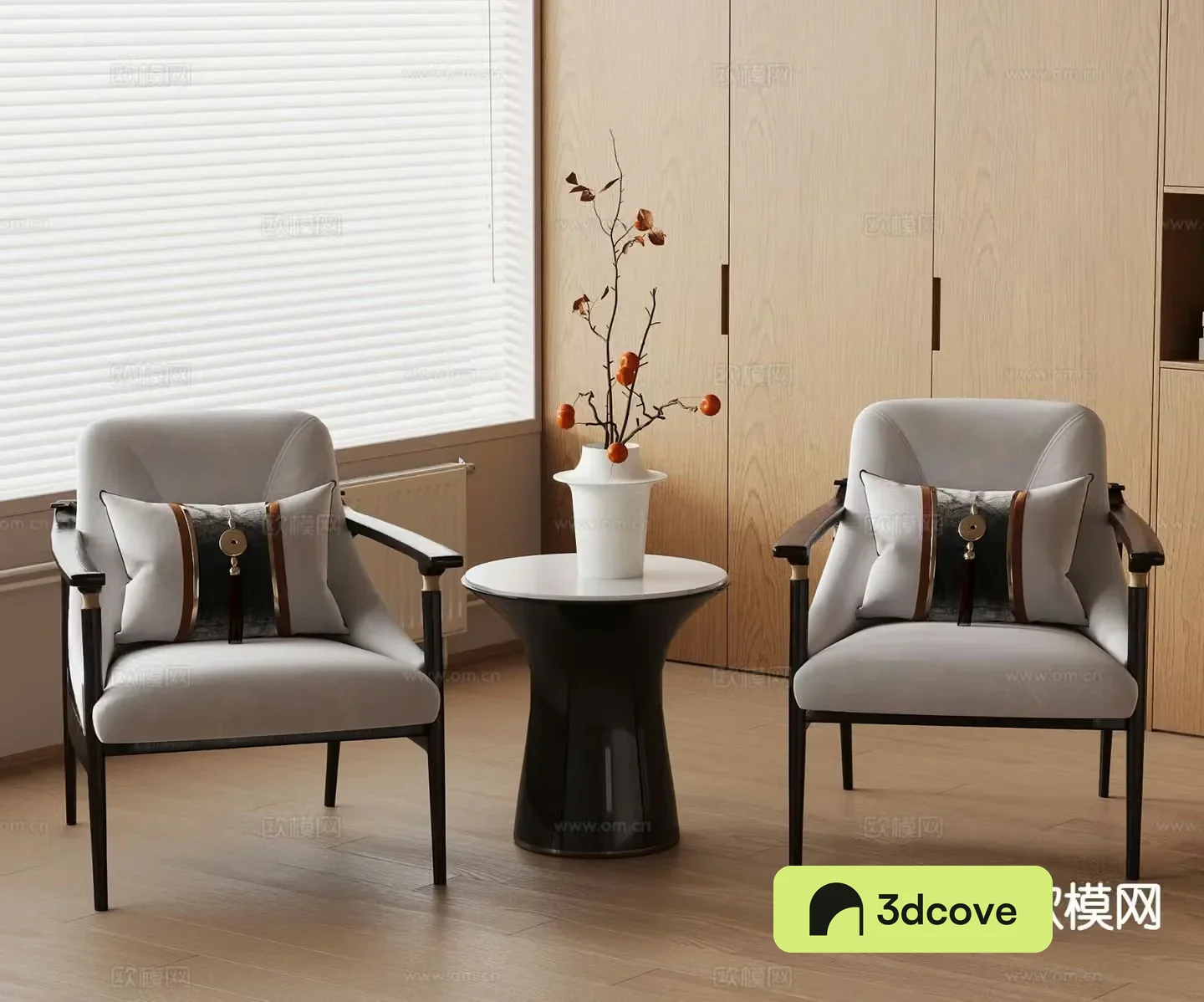 New Chinese style chair leisure chair
