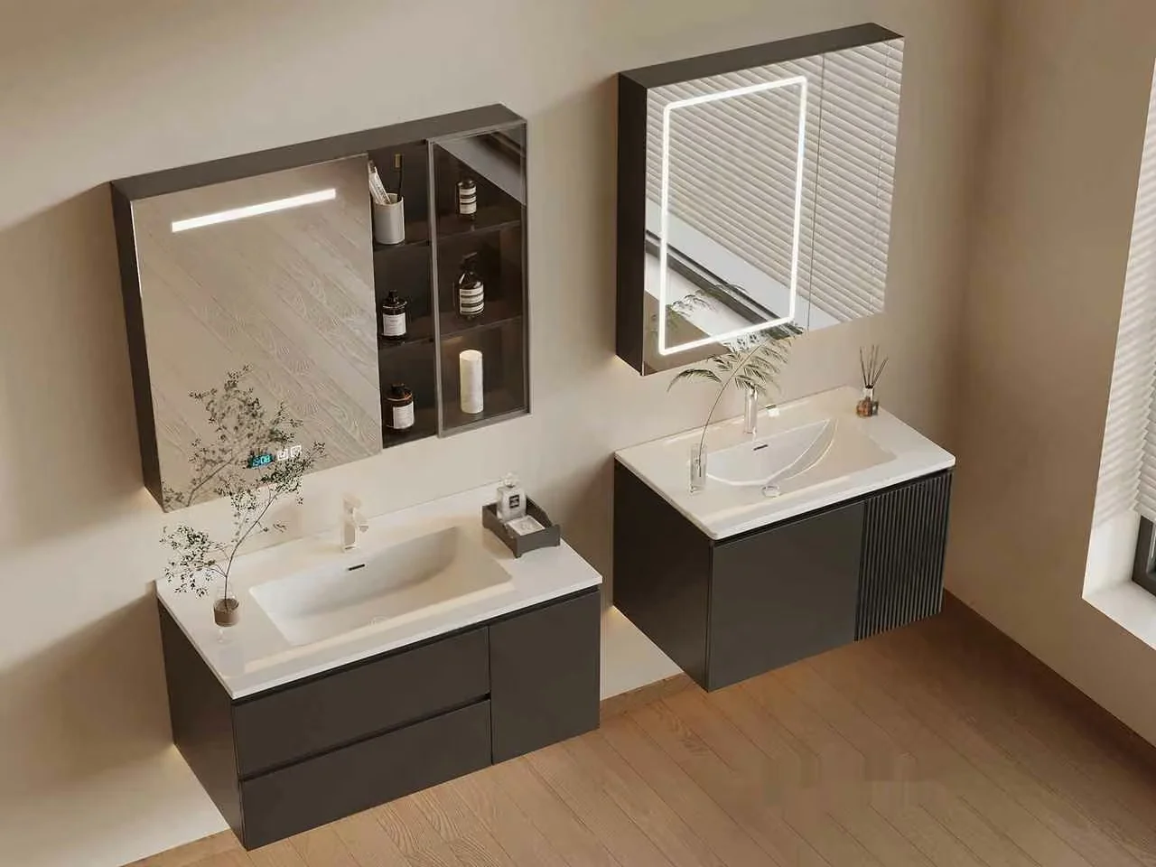 Modern Bathroom Vanity 3D Model – 5984 – VRAY Render