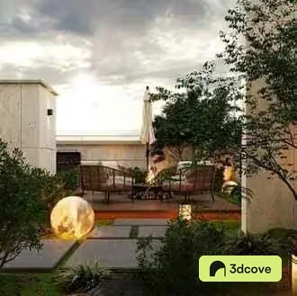 A Patio With Outdoor Furniture