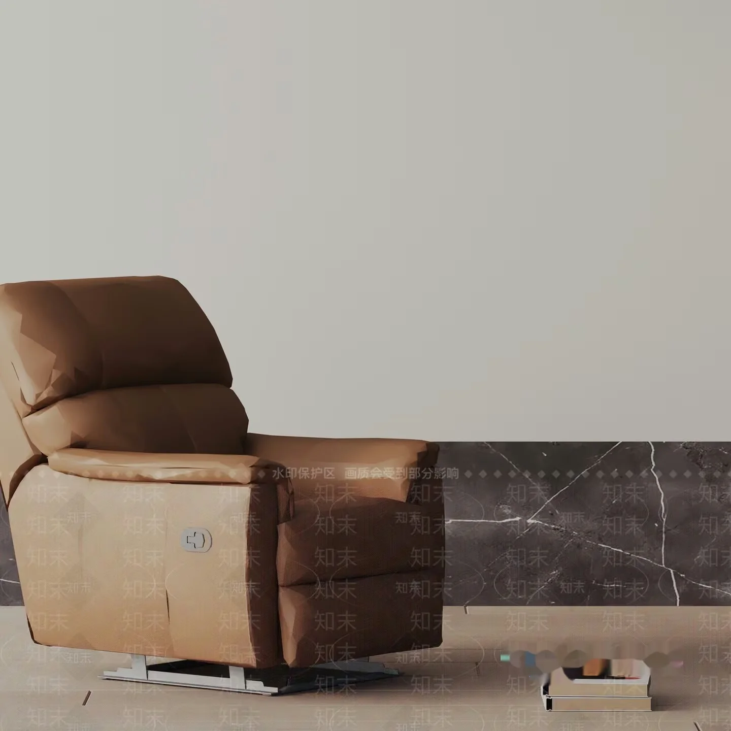 Modern Reclining Chair 3D Model – 18256 – VRAY Render