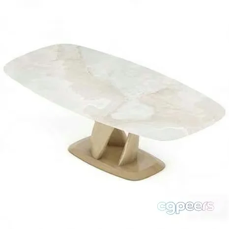 Marble Table Top 3D Model – 17518 – CORONA Render
