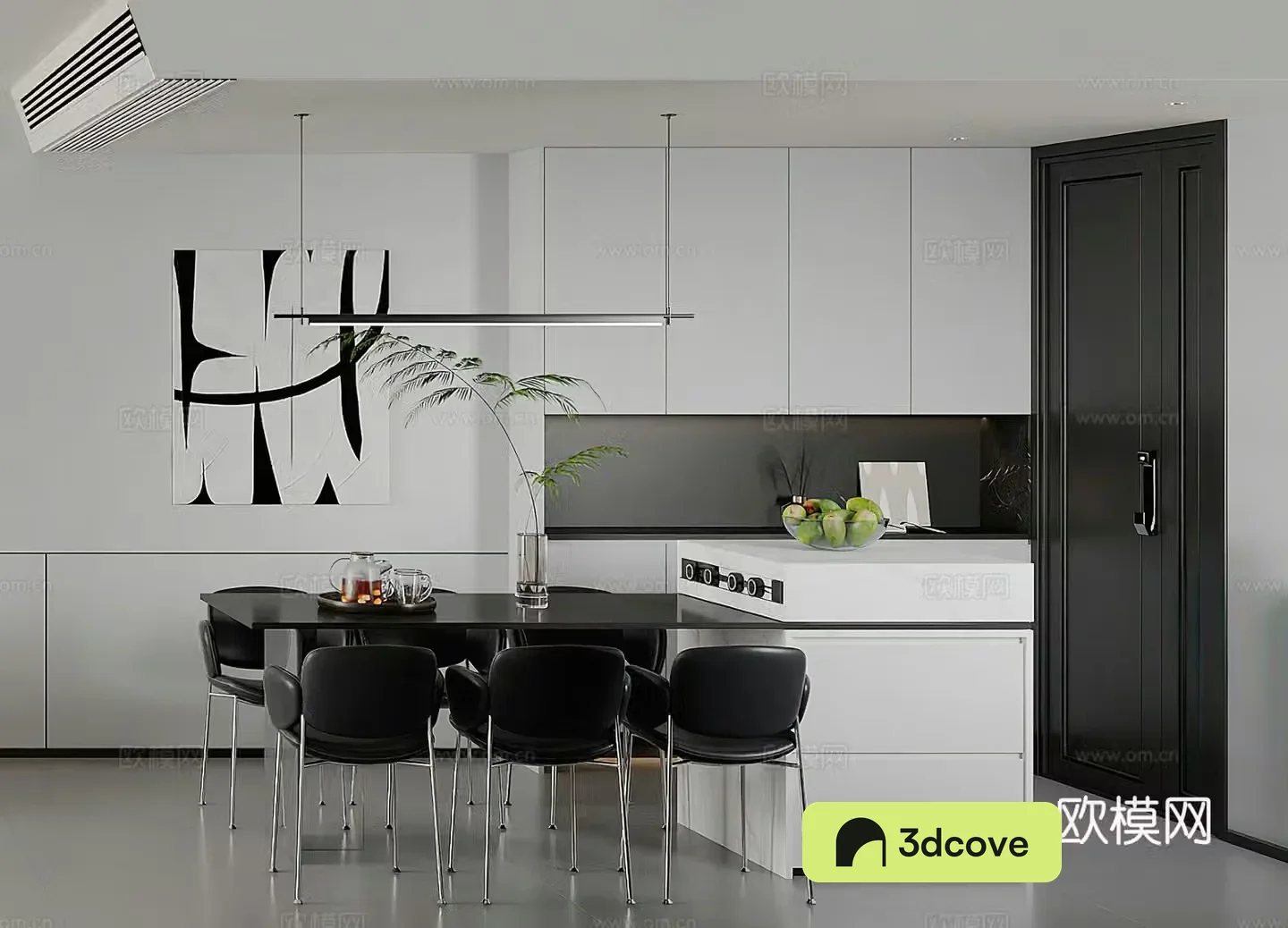 Modern restaurant island modern living restaurant simple minimalist entrance door shoe cabinet wine cabinet