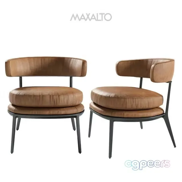 3ds Max Free – Maxalto Caratos armchair