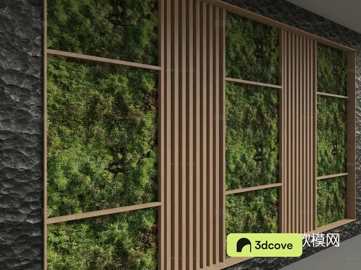 Modern background wall