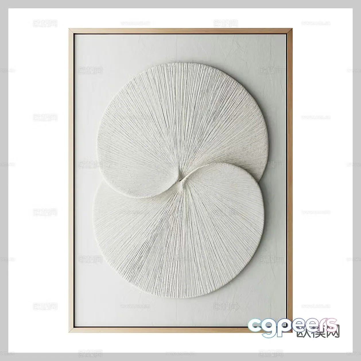 Wasabi wind hanging paintings Decorative paintings Decorative paintings Tea room hanging paintings Entrance hanging paintings 3D model
