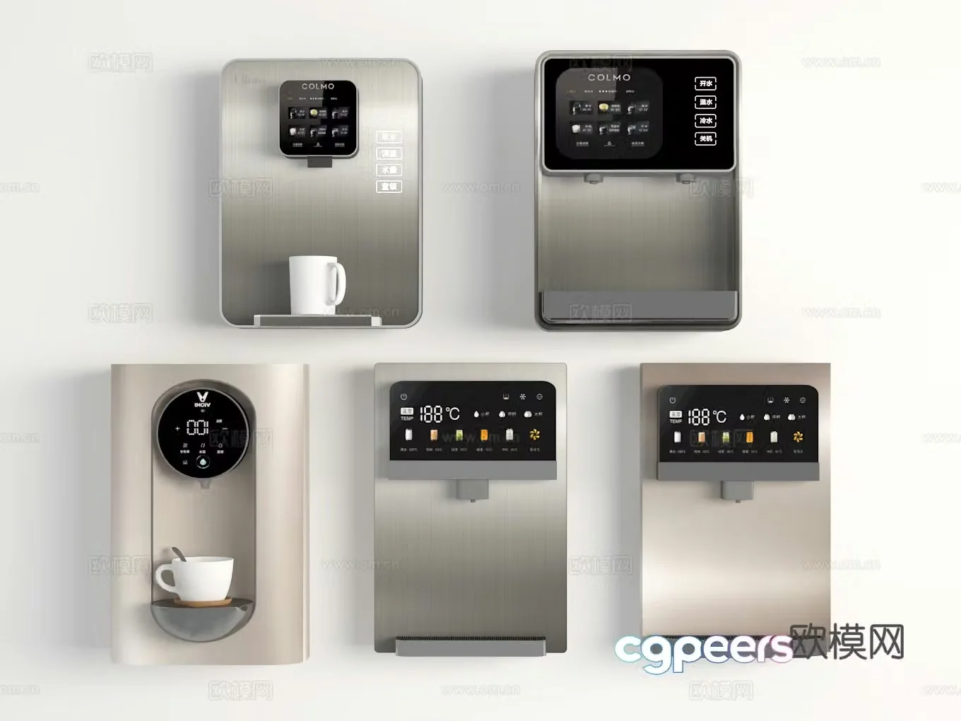 Coffee machine 3d model