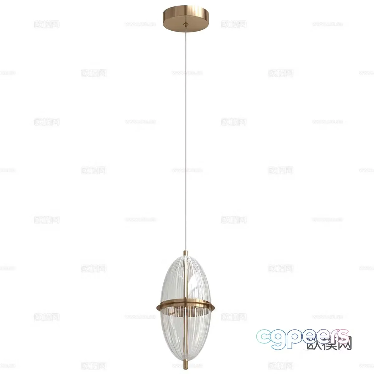 Italian light luxury glass chandelier bedside chandelier restaurant chandelier bar chandelier art chandelier 3d model