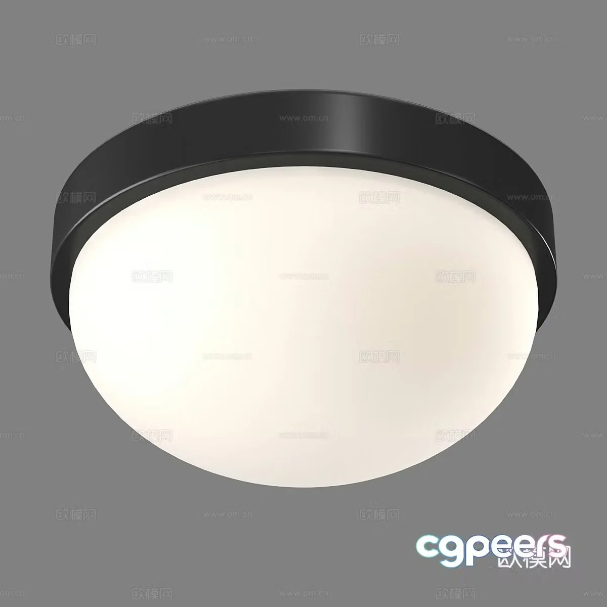 Modern ceiling light 3d model