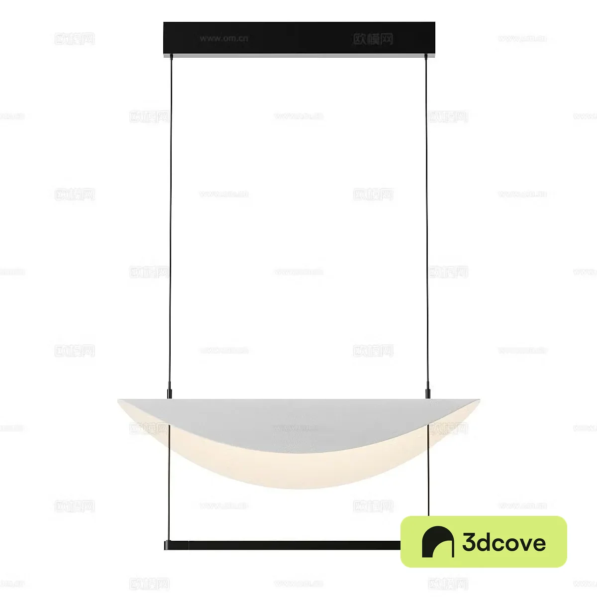 Modern minimalist chandelier