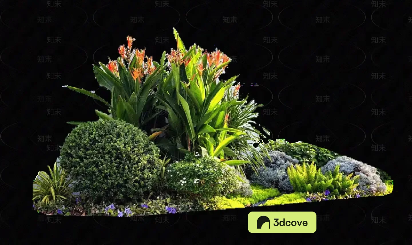 A Lush Garden Landscape
