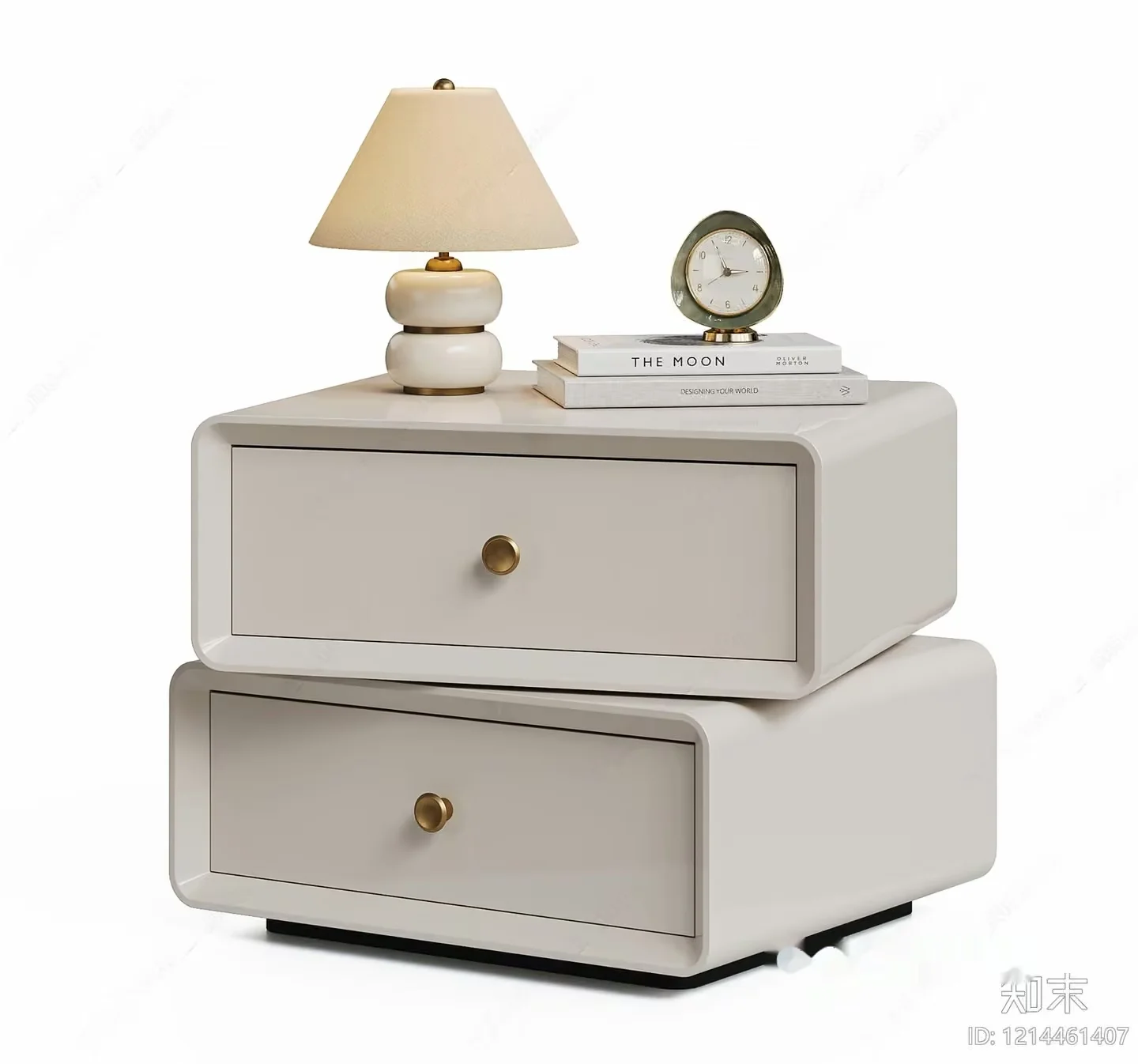 Modern Nightstand 3D Model – 23669 – VRAY Render