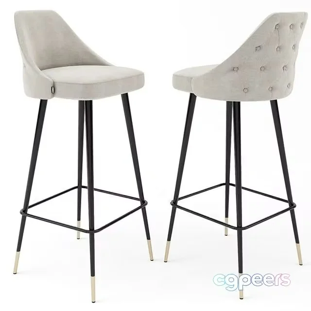 3ds Max Free – Eichholtz Bar Stool Cedro
