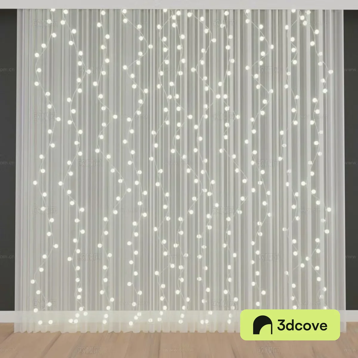 Modern gauze curtain yarn curtain children’s gauze curtain children’s gauze curtain colorful lantern children’s curtain door curtain